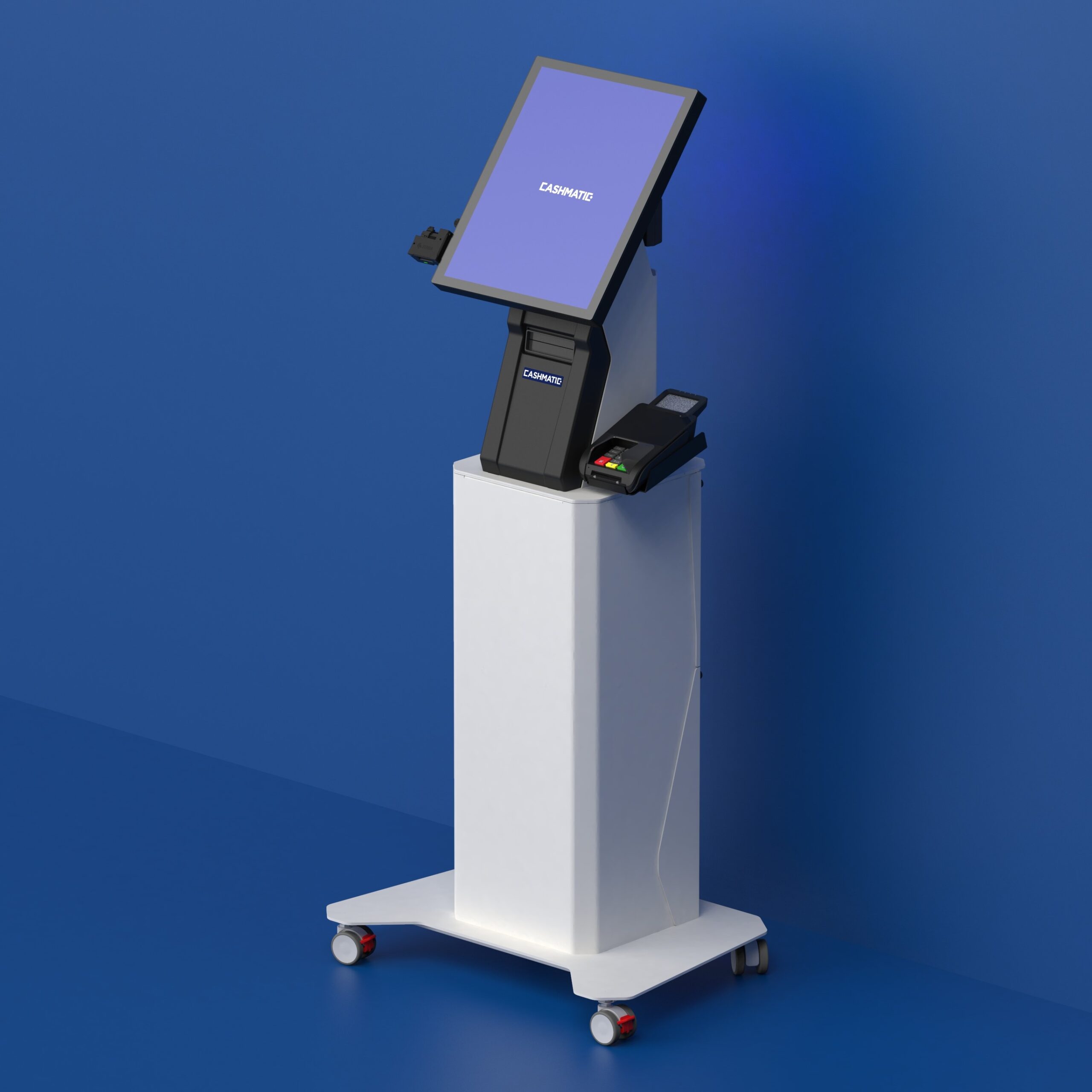 Cashmatic Visual Pay 17 kiosk Michael Tech Berkel Campania
